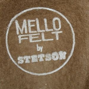 Mello Felt By Stetson Cowboy 